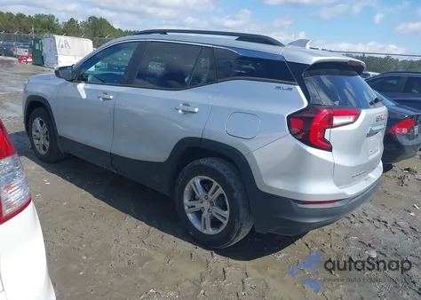 2022 GMC Terrain Fwd Sle from USA, damaged, VIN 3GKALMEV2NL202036